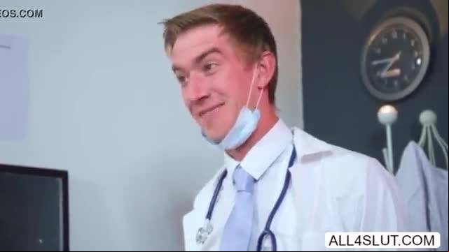 Hot blonde christina shine gets fucked by dr danny d in his clinic